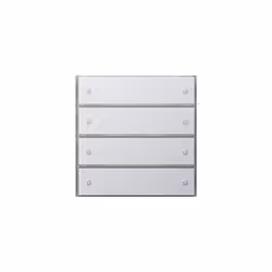 GIRA 2034112 KNX TASTSENSOR 3 KOMFORT 4FACH FLÄCHENSCHALTER REINWEIß