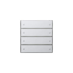 2034112 knx tastsensor 3 komfort 4FACH flächenschalter REINWEIß - Gira