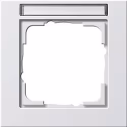 GIRA E2, Blanc, Thermoplastique, Sans vis, 80,8 mm, 80,8 mm, 9,3 mm