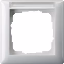 GIRA Standard 55, Blanc, Thermoplastique, Sans vis, 80,7 mm, 80,7 mm, 1,14 cm