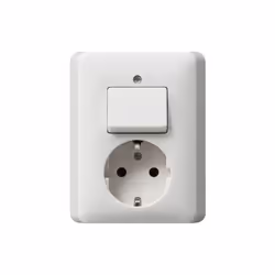 GIRA 017603. Intensité (max.): 16 A Caractéristiques : - Type de douille : CEE 7/3 - Couleur du produit : Blanc - Quantité de ...