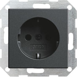 GIRA 018828 prise de courant CEE 7/3 Anthracite