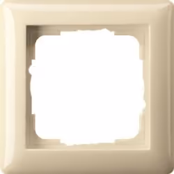 GIRA Standard 55, Crème, Thermoplastique, Sans vis, 80,7 mm, 80,7 mm, 1,14 cm