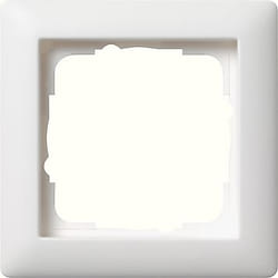GIRA 0211 04 Plaque de commutation et obturateur Blanc