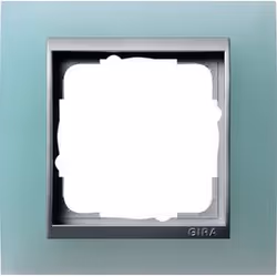 GIRA Event Opak, Aluminium, Bleu, Sans vis, 90 mm, 90 mm, 1,14 cm, 1 pièce(s)