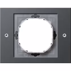 GIRA TX_44, Anthracite, Thermoplastique, conventionnel, 110 mm, 86 mm, 1,63 cm