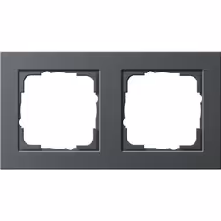 GIRA 0212 23, Anthracite, Sans vis, GIRA, 80,8 mm, 151,9 mm, 9,3 mm