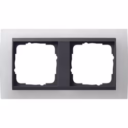 GIRA Event Opak, Anthracite, Blanc, Sans vis, 90 mm, 161,1 mm, 1,14 cm, 1 pièce(s)