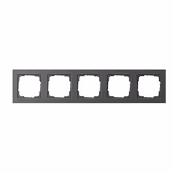 GIRA E2, Anthracite, Thermoplastique, Sans vis, 80,8 mm, 366 mm, 9,3 mm