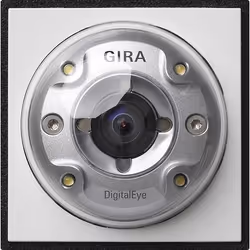 GIRA 126566, Module appareil photo, Blanc, GIRA, Mur, -20 - 50 °C, 39 mm