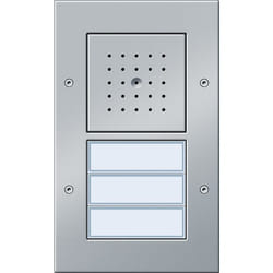GIRA 126765 système d'intercom audio Aluminium