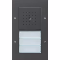 GIRA 126767, Avec fil, 1 module(s), IP44, -25 - 70 °C, Anthracite, 110 mm
