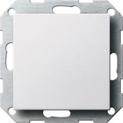 GIRA 2834521 Plaque de commutation et obturateur Blanc