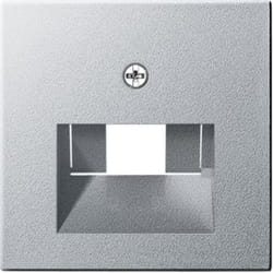 GIRA 027026 Plaque de commutation et obturateur Aluminium