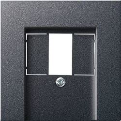 GIRA 027628 Plaque de commutation et obturateur Anthracite