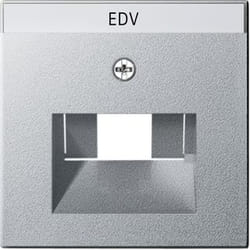GIRA 028426 Plaque de commutation et obturateur Aluminium