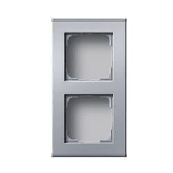 GIRA 7875370 Plaque de commutation et obturateur Aluminium