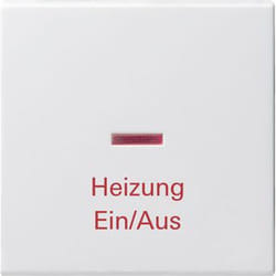 GIRA 067803 Plaque de commutation et obturateur Blanc