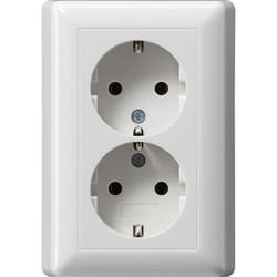 GIRA 078003 prise de courant CEE 7/3 Blanc