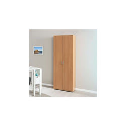 Armoire 2 portes 70x34x189 cm naturel