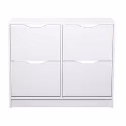 Inter Link Armoire à chaussures WESTPHALEN 8-B blanc
