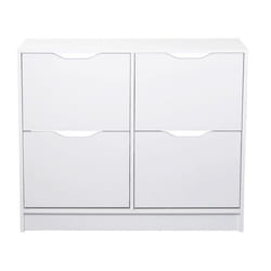 Inter Link Armoire à chaussures WESTPHALEN 8-B blanc