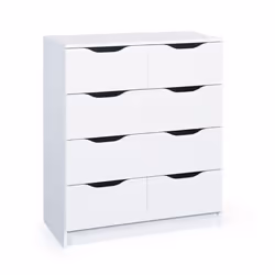 Inter Link Commode WESTPHALEN 8-H Blanc