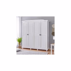 Insy Armoire à 4 portes, blanc.