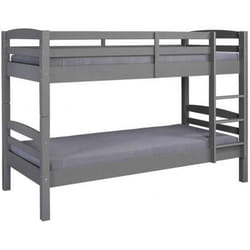 Inter Link Lit superposé LAVIUS gris bois massif