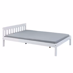 Inter Link Lit double VILMAR 140x200 Blanc Bois massif