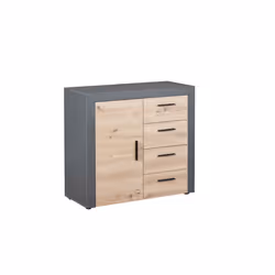 Inter Link Commode CORBETO 1T4S Anthracite Artisan