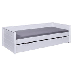 Inter Link Lit gigogne Dream the Future blanc 90 x 200 cm