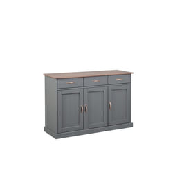 Inter Link Commode LUZERNA 4.1 Bois massif gris-sepia