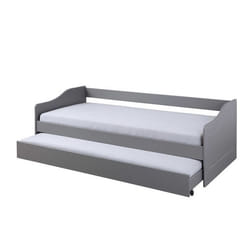 Inter Link Lit gigogne Leonie 23 90x200 cm gris bois massif