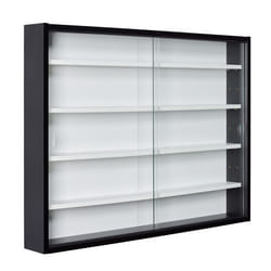 Inter Link Vitrine de collection COLLECTY noir/blanc