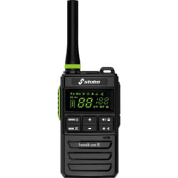 Stabo freetalk com III radio bidirectionnelle 16 canaux Noir