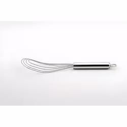 Fouet plat en inox - WEIS - 25 cm - Compatible lave-vaisselle