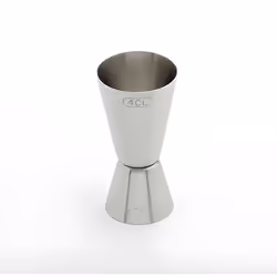 Doseur à alcool - WEIS - Double 2cl et 4cl - Inox - Précision pour cocktails - Lave-vaisselle