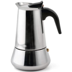 Weis 16974 machine à café manuelle Cafetière à moka Acier inoxydable