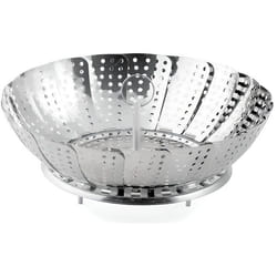 Panier cuit-vapeur - WEIS - Marguerite - Inox - 24 cm - Compatible lave-vaisselle
