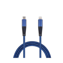 2GO 797196 câble Lightning 1 m Bleu