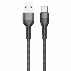 2GO 797304, 1 m, USB B, USB C, Noir