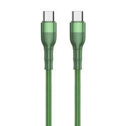 2GO 797311 câble USB 1 m USB 3.2 Gen 1 (3.1 Gen 1) USB C Vert