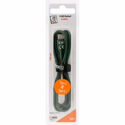 2GO 797311 câble USB 1 m USB 3.2 Gen 1 (3.1 Gen 1) USB C Vert