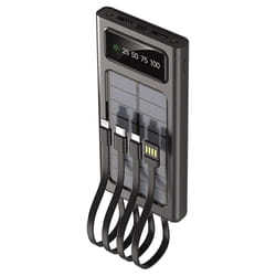 2GO 797371 banque d'alimentation électrique 10000 mAh Noir