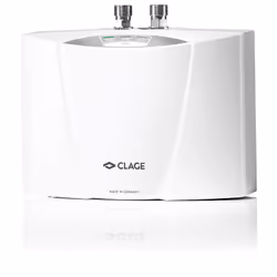 Clage MCX 7, Sans réservoir (instantané), horizontale, Système de chauffe-eau unique, Intérieure, Blanc