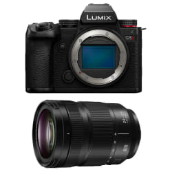 Panasonic Lumix S5II + 24-105mm F4 Boîtier MILC 24,2 MP CMOS 12000 x 8000 pixels Noir