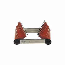 VOGEL 472201 - Jeu de calibres pour injecteurs - pas 045-15 mm goupilles en acier trempé. Étape 47 2201 : 0,45/0,50/0,55/0,60 ...