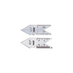 Motif triangulaire en acier, pour fil, filetage métrique, 60 degrés oiseaux 472002