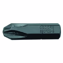 Pour le fonctionnement manuel et les tournevis électriques et pneumatiques, Conception selon la norme DIN ISO 2351-2, pointe  ...